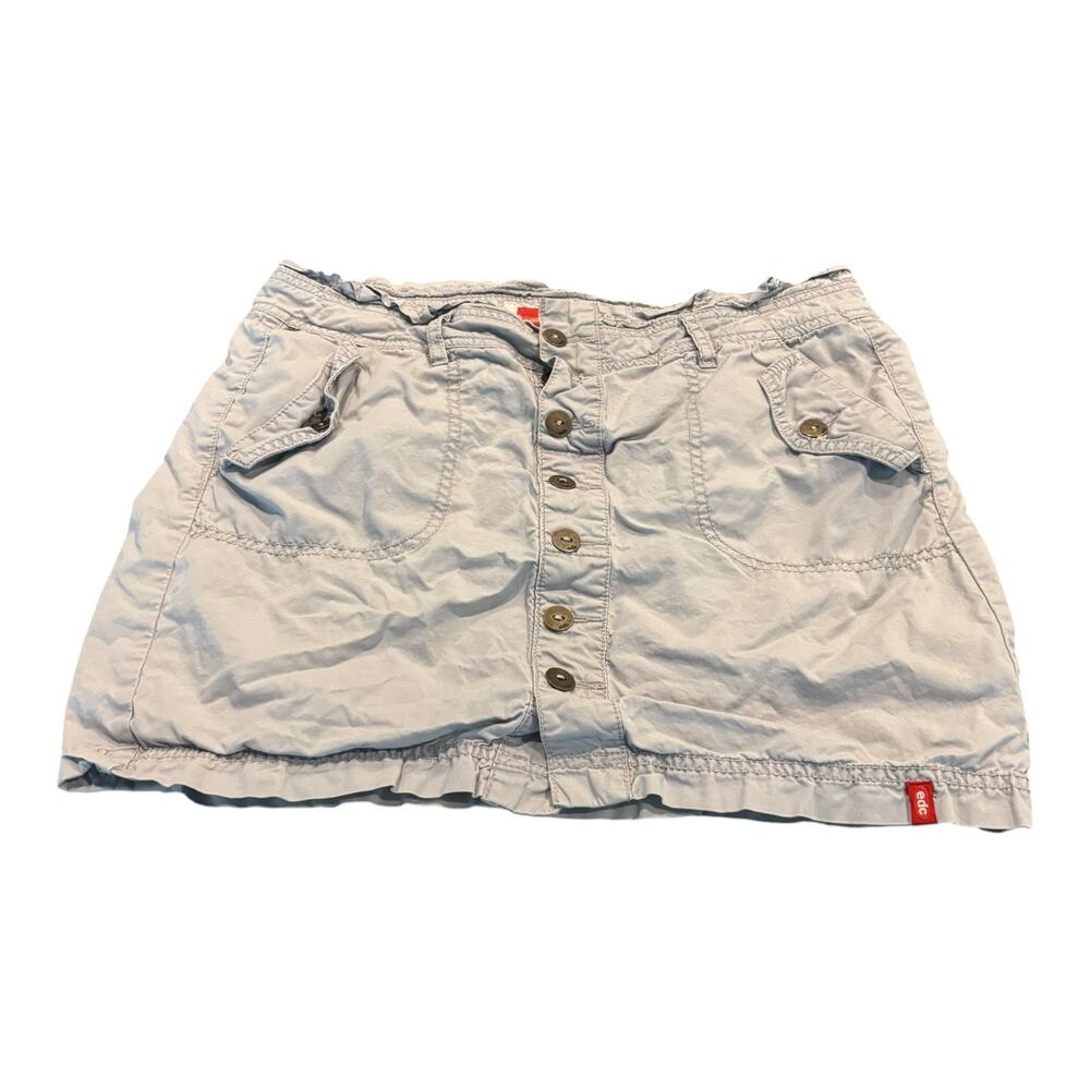 edc Light Gray Utility Skirt Size 6